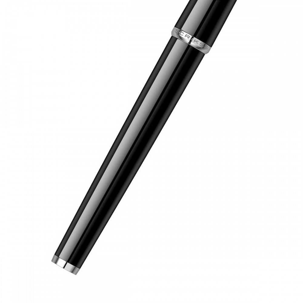 Scrikss | Vintage 33 | Rollerball Pen | Black-CT Scrikss